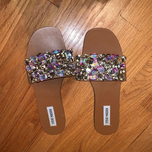 Brielle Tan Sandals By Steve Madden 